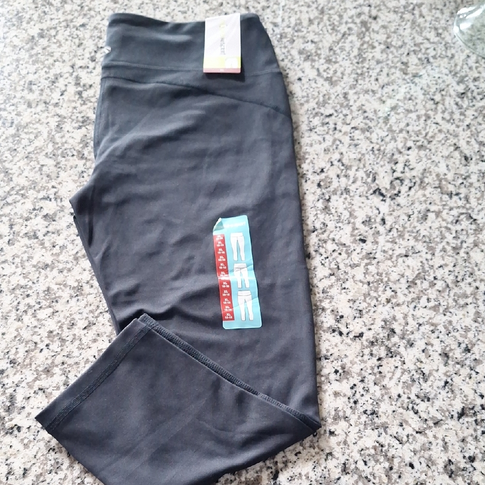 Marika Kids Leggings in Charcoal Gray